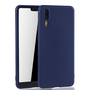 Huawei P20 Handyh�lle Schutzcase Backcover Tasche H�lle Case Etui Bumper Blau