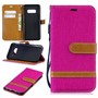 Samsung Galaxy S10e Handy H�lle Schutz-Tasche Case Cover Kartenfach Etui Wallet Pink