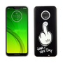 Motorola Moto G7 K�nig Design Handy H�lle Schutz-Case Cover Bumper Have a nice day