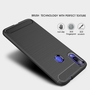 Xiaomi Redmi Note 7 / 7 Pro TPU Case Carbon Fiber Optik Brushed Schutz H�lle Grau