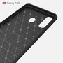 Samsung Galaxy A60 TPU Case Carbon Fiber Optik Brushed Schutz H�lle Blau