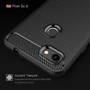 Google Pixel 3a XL TPU Case Carbon Fiber Optik Brushed Schutz H�lle Grau