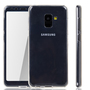 Samsung Galaxy A6 2018 H�lle Case 360 Handy Schutz Tasche Cover Full TPU Etui Transparent