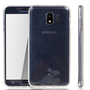 Samsung Galaxy J4 Hlle Case 360 Handy Schutz Tasche Cover Full TPU Etui Transparent