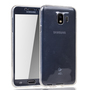 Samsung Galaxy J4 Hlle Case 360 Handy Schutz Tasche Cover Full TPU Etui Transparent