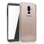 Samsung Galaxy J8 2018 H�lle Case 360 Handy Schutz Tasche Cover Full TPU Etui Transparent