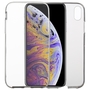 Apple iPhone XS Max H�lle Case 360 Handy Schutz Tasche Cover Full TPU Etui Transparent