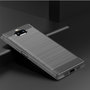 Sony Xperia 8 TPU Case Carbon Fiber Optik Brushed Schutz H�lle Grau