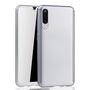Handyh�lle Schutzh�lle f�r Samsung Galaxy A50 Full Case Cover Displayschutz 360 Silber
