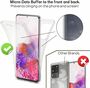 Samsung Galaxy S20 Ultra H�lle Case 360 Handy Schutz Tasche Cover Full TPU Etui Transparent