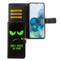 Samsung Galaxy S20 Plus Tasche Handy H�lle Schutz-Cover Flip-Case mit Kartenfach Dont touch my phone