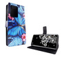 Samsung Galaxy S20 Ultra Tasche Handy H�lle Schutz-Cover Flip-Case mit Kartenfach Blauer Schmetterling