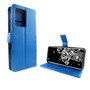 Samsung Galaxy S20 Ultra Handy H�lle Schutz-Tasche Cover Flip-Case Kartenfach Blau