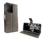 Samsung Galaxy S20 Ultra Handy H�lle Schutz-Tasche Cover Flip-Case Kartenfach Grau