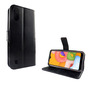 Samsung Galaxy A01 Handy H�lle Schutz-Tasche Cover Flip-Case Kartenfach Schwarz