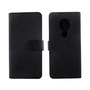 Nokia 6.2 Tasche Handy H�lle Schutz-Cover Flip-Case mit Kartenfach Schwarz