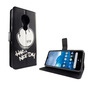 Nokia 6.2 Tasche Handy H�lle Schutz-Cover Flip-Case mit Kartenfach Have a nice day