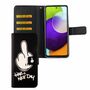 Samsung Galaxy A72 5G Tasche Handy H�lle Schutz-Cover Flip-Case mit Kartenfach Have a nice day