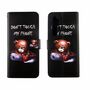 Xiaomi Mi Note 10 Lite Tasche Handy H�lle Schutz-Cover Flip-Case mit Kartenfach Dont touch my phone
