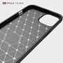 Apple iPhone 13 mini TPU Case Carbon Fiber Optik Brushed Schutz H�lle Grau
