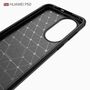  Handyh�lle Schutzh�lle Huawei P50 Case Cover Carbon Bumper Schwarz