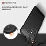  Handyh�lle Schutzh�lle Huawei P50 Case Cover Carbon Bumper Schwarz