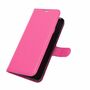 Huawei Mate 40 Pro Tasche Handy H�lle Schutz-Cover Flip-Case mit Kartenfach Rosa