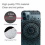 Handyh�lle f�r Apple iPhone 13 Pro Max Schutzcase Cover Mandala Transparent