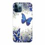 Handyh�lle f�r Apple iPhone 13 Pro Max Schutzcase Cover Schmetterling Transparent