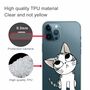 Handyh�lle f�r Apple iPhone 13 Pro Schutzcase Cover Katze Transparent