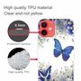 Handyh�lle f�r Apple iPhone 13 Schutzcase Cover Schmetterling Transparent