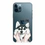 Handyh�lle f�r Apple iPhone 13 Pro Schutzcase Cover Hund Transparent