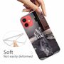Handyh�lle f�r Apple iPhone 13 Schutzcase Cover Katze Transparent