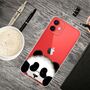 Handyh�lle f�r Apple iPhone 13 Schutzcase Cover Panda Transparent