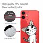 Handyh�lle f�r Apple iPhone 13 Schutzcase Cover Katze Transparent