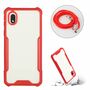 Handykette f�r Samsung Galaxy A01 Core H�lle Cover mit Band zum umh�ngen Kordel Rot