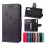 Sony Xperia 10 III Tasche Case Handy H�lle Schutz-Cover Flip-Case mit Kartenfach Violett