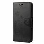 Sony Xperia 10 III Tasche Handy H�lle Schutz-Cover Flip-Case mit Kartenfach Schwarz