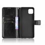 Samsung Galaxy A22 5G Tasche Handy H�lle Schutz-Cover Flip-Case mit Kartenfach Schwarz