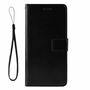 vivo V21 4G / 5G Tasche Handy H�lle Schutz-Cover Flip-Case mit Kartenfach Schwarz