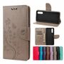 Sony Xperia 10 III Tasche Handy H�lle Schutz-Cover Flip-Case mit Kartenfach Grau