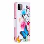 Samsung Galaxy A22 5G Tasche Handy H�lle Schutz-Cover Flip-Case mit Kartenfach Wei�