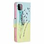 Samsung Galaxy A22 5G Tasche Handy H�lle Schutz-Cover Flip-Case mit Kartenfach Mehrfarbig