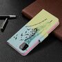 Samsung Galaxy A22 5G Tasche Handy H�lle Schutz-Cover Flip-Case mit Kartenfach Mehrfarbig