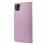 Samsung Galaxy A22 5G Tasche Handy H�lle Schutz-Cover Flip-Case mit Kartenfach Violett