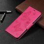 Samsung Galaxy A22 5G Tasche Handy H�lle Schutz-Cover Flip-Case mit Kartenfach Rosa