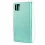 Samsung Galaxy A22 5G Tasche Handy H�lle Schutz-Cover Flip-Case mit Kartenfach Gr�n