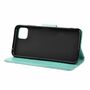 Samsung Galaxy A22 5G Tasche Handy H�lle Schutz-Cover Flip-Case mit Kartenfach Gr�n