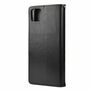 Samsung Galaxy A22 5G Tasche Handy H�lle Schutz-Cover Flip-Case mit Kartenfach Schwarz