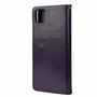 Samsung Galaxy A22 5G Tasche Handy H�lle Schutz-Cover Flip-Case mit Kartenfach Violett